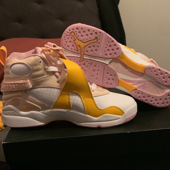retro 8 orange pearl
